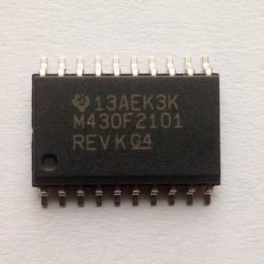 На фото: Микроконтроллер MSP430F2101